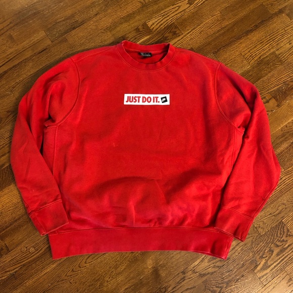 Nike Other - Nike distressed crewneck